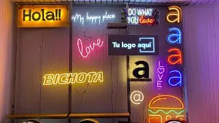 Neon flex  | Neón flexible Bichota
