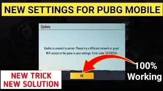 unable to connect to server please try a different network pubg mobile || Pubg Mobile Unable connect