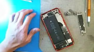 iPhone 8 Plus Bad Rear Camera Repair after Frame Replacement