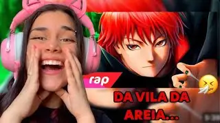 REAGINDO AO RAP DO SASORI (Naruto) - MANIPULANDO MARIONETES | NERD HITS