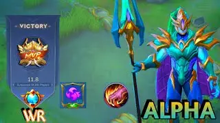 ALPHA BEST BUILD 2021 | ALPHA TOP 1 GLOBAL BUILD | ALPHA BUILD EMBLEM | ALPHA GAMEPLAY BROLIN KH ✅
