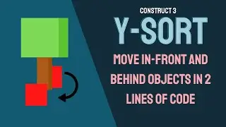 Construct 3 Y-sort - Move in front and behind object quickly