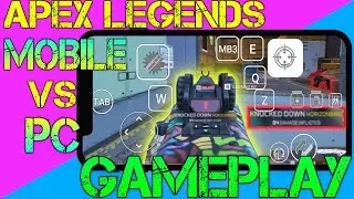 Apex Legends Mobile via Steam Link| Apex Legends on Mobile vs PC players 
