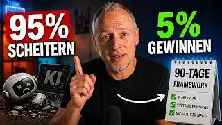 95% aller KI-Projekte scheitern – So gehörst du zu den 5% (90-Tage Framework)