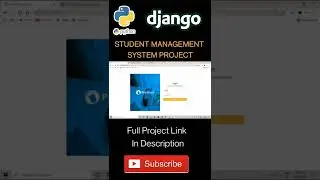 Student Management System Project Overview | Django Tutorial in Hindi | Django Project|Python Django