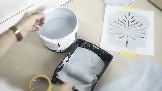 Fern stenciling video [Stencilit®, your partner since 2013]