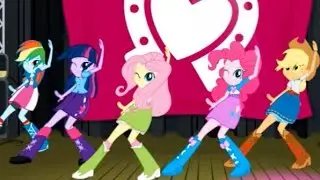 Fall Formal Dance Off - Cartoon Game Movie for Kids - My Little Pony Equestria Girls Full Episode