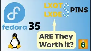 Trying Fedora spins with the LXDE, LXQT versions