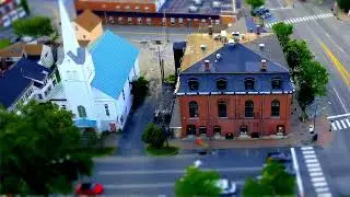 Back yard mini town