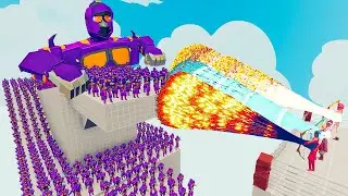 100x MEGATRON + 2x GIANT vs 3x EVERY GOD - Totally Accurate Battle Simulator TABS