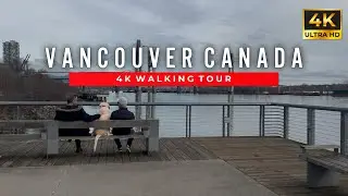 VANCOUVER WALKING - WALK THE STREETS OF VANCOUVER BY DAY | 4K CANADA