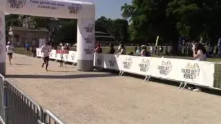 Burns and Smiles - Course des Héros 2017 - Arrivée de notre Super Héros