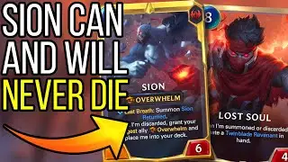 Is This Sion Deck Secretly GOOD?! | Legends of Runeterra
