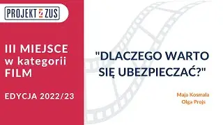 III miejsce w kategorii FILM [Projekt z ZUS] [materiał archiwalny]