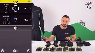 Macna fűthető motoros dzseki, nadrág, kesztyű és zokni