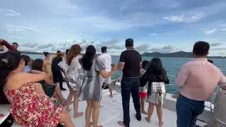 Yacht Party at Pattaya Thailand in July 2022