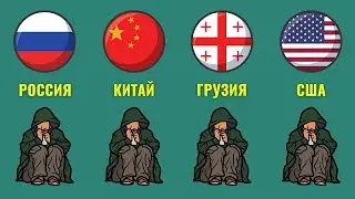 Сколько бездомных в разных странах?