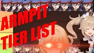 Genshin Impact ARMPIT Tier List