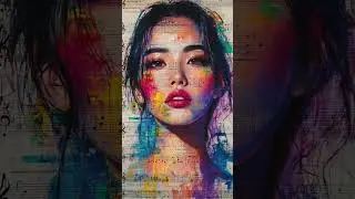 乐谱的彩色照片 Midjourney V6.1和剪映专业版创作#prompt #剪映 #midjourney