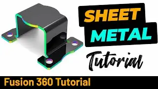 Fusion 360 - Sheet Metal Exercise 156