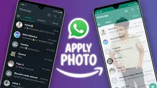 How to Apply Photo In WhatsApp Home Screen?