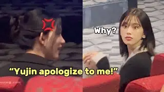 IVE GAEUL asking YUJIN to apologize to her after her nonstop teasing