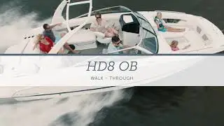 2021 Four Winns HD8 OB WalkThrough - Four Winns Thailand