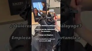 Quieres resultados de impacto en tus Balayage? Empieza trabajando secciones limpias✨ #balayage #tips