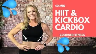 40 Minute HIIT Kickboxing Workout!