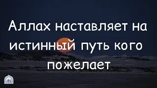 Аллах наставляет на истинный путь кого пожелает ᴴᴰ | шейх Сулейман Хайруллаев