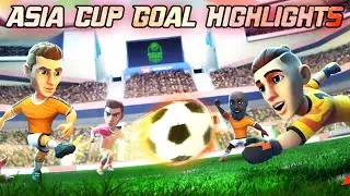 Mini Football - Asia Cup Goal Highlights 🔥