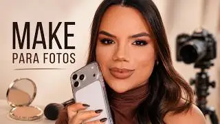 MAQUIAGEM PARA FOTOS PASSO A PASSO 💄 FÁCIL DE FAZER