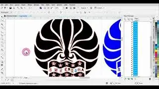 Quick trace bitmap pada corel draw