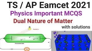 Dual nature of matter important questions for Eamcet 2021