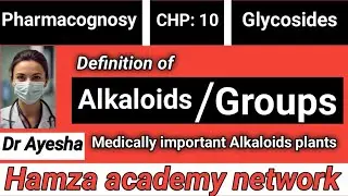 What is Alkaloids ll Groups of Alkaloids