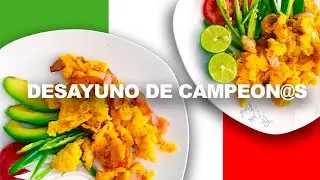 QUE COCINAR PARA EL DESAYUNO EN MÉXICO: HUEVOS CON TOCINO ABANDERADOS A LA MEXICANA!!!