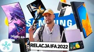 Galaxy Z Fold 4,  Flip 4, Odyssey Ark i inne nowości Samsung | Targi IFA 2022 cz.3