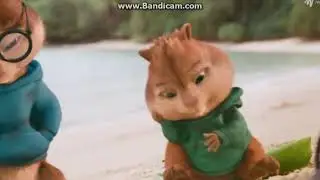 Элвин и Бурундуки Chipmunks 3 survivor scene