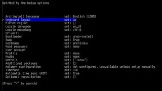 How to install Arch Linux in 2023 - archinstall?