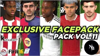 EXCLUSIVE FACEPACK VOL.11 FIFA 16 MOBILE