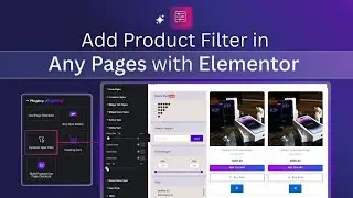How to Add Product Filter in Any Pages with Elementor | Dynamic AJAX Product Filters