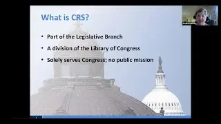 SILS Connections: “Working at the Library of Congress' Congressional Research Service”