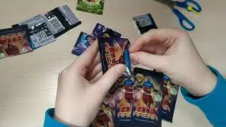АТВ Арена/режу карточки 😀/распаковка карточек 😉