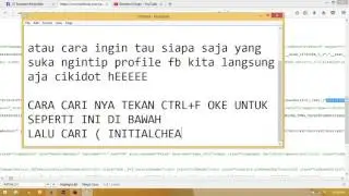 Cara lihat siapa saja yang suka ngintip profile facebook anda!