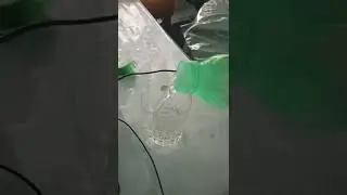 how to pour water into a glass #shorts