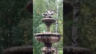 Фонтан в Ленинском парке города Тетюши