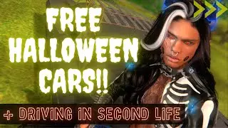 Free Halloween Cars | Driving In Second Life