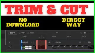 How to Trim Youtube Video in Youtube Studio | No Download