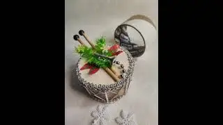 Игрушки на Ёлку из картонных втулок!