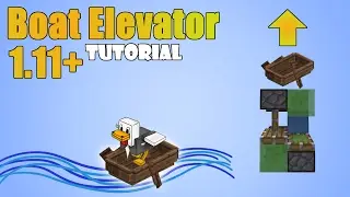 Minecraft 1.11 - Fast Boat Elevator